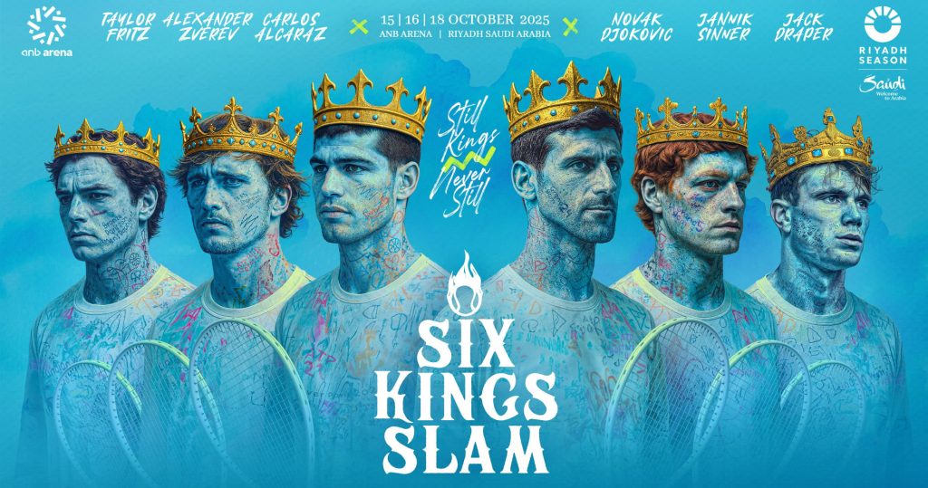 Фінал Six Kings Slam 2025: Алькарас vs Сіннер на Netflix