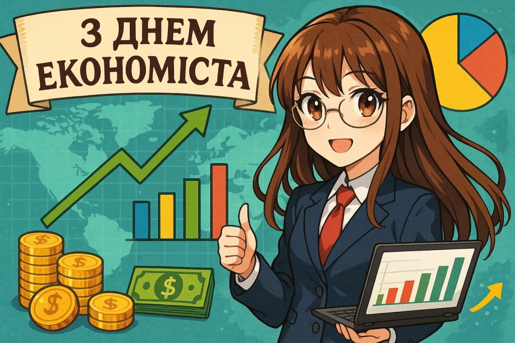 Картинки та привітання з Днем економіста 2025