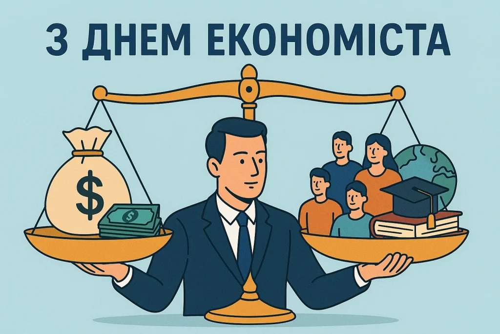 Картинки та привітання з Днем економіста 2025