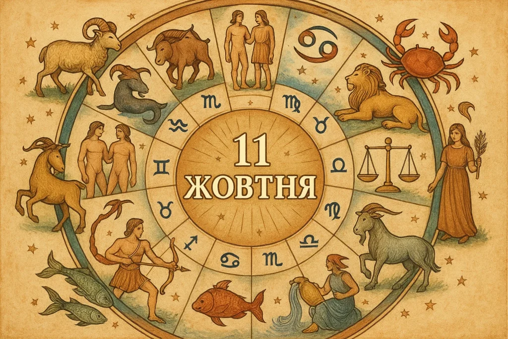 Гороскоп на 11 жовтня 2025: прогноз для всіх знаків