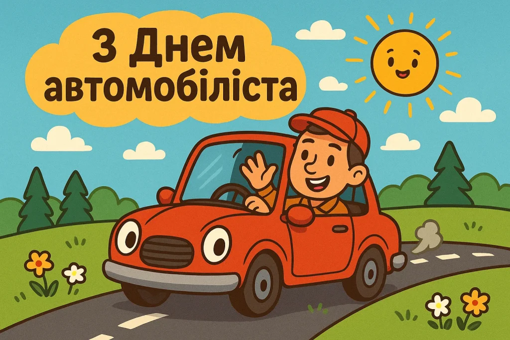 Картинки та привітання з Днем автомобіліста 2025