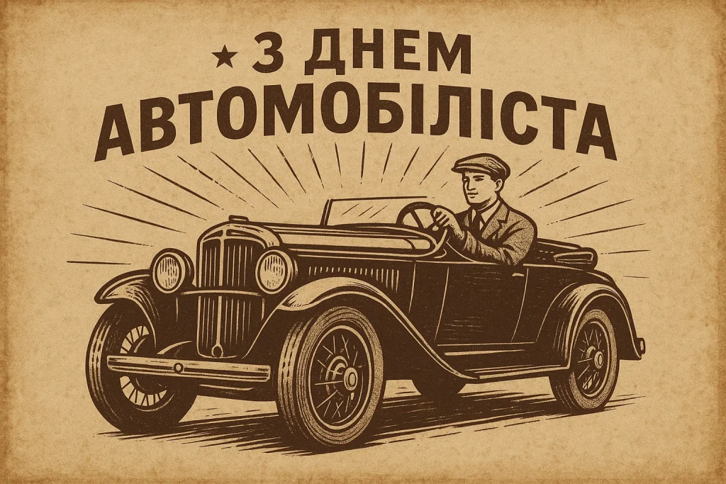 Картинки та привітання з Днем автомобіліста 2025