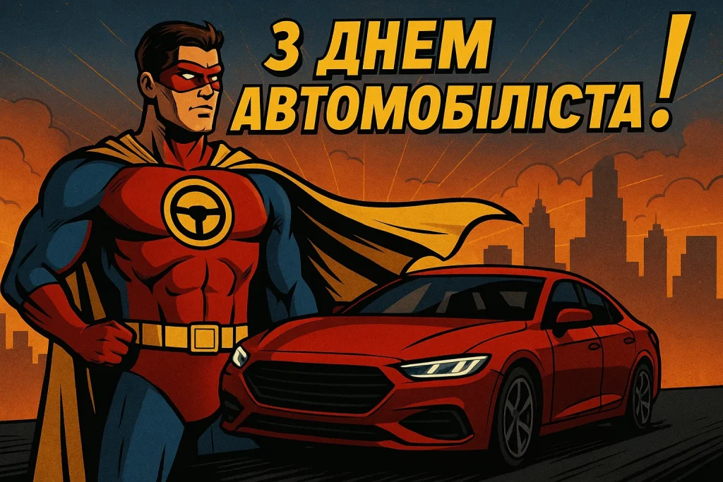 Картинки та привітання з Днем автомобіліста 2025
