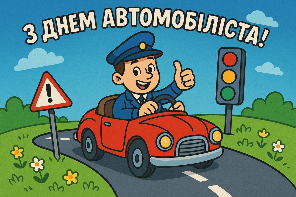 Картинки та привітання з Днем автомобіліста 2025