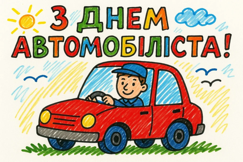 Картинки та привітання з Днем автомобіліста 2025