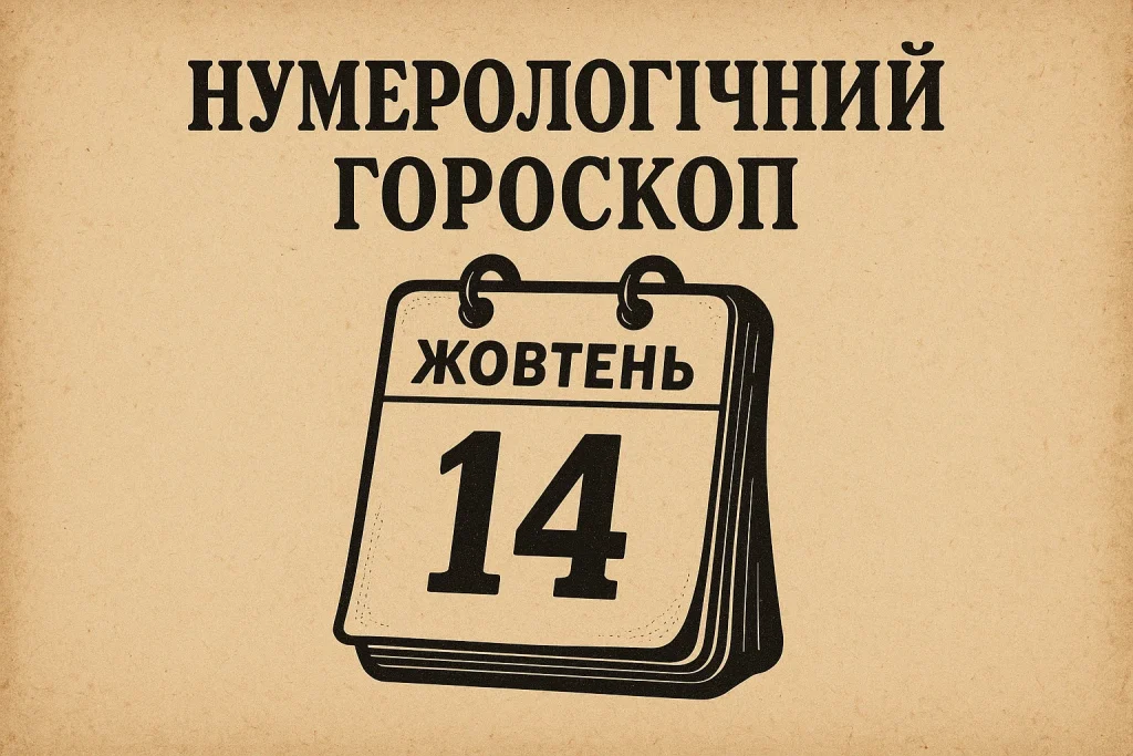 Нумерологічний гороскоп на 14 жовтня: день змін і дій