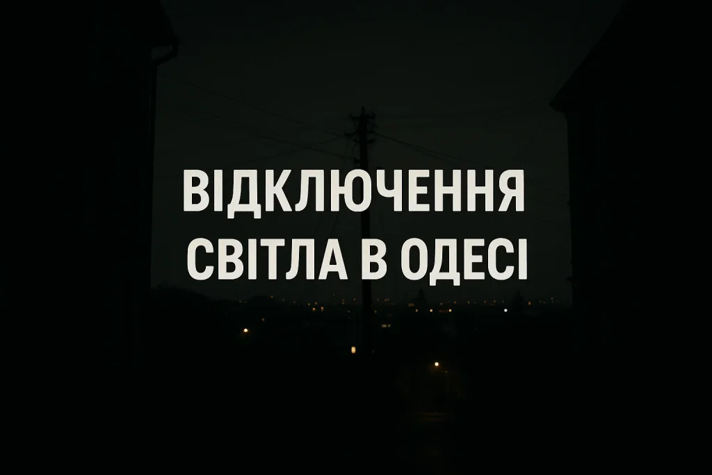 Планові відключення світла в Одесі 27 жовтня: повний список вулиць і час робіт Відключення світла в Одесі 27 жовтня: адреси і час