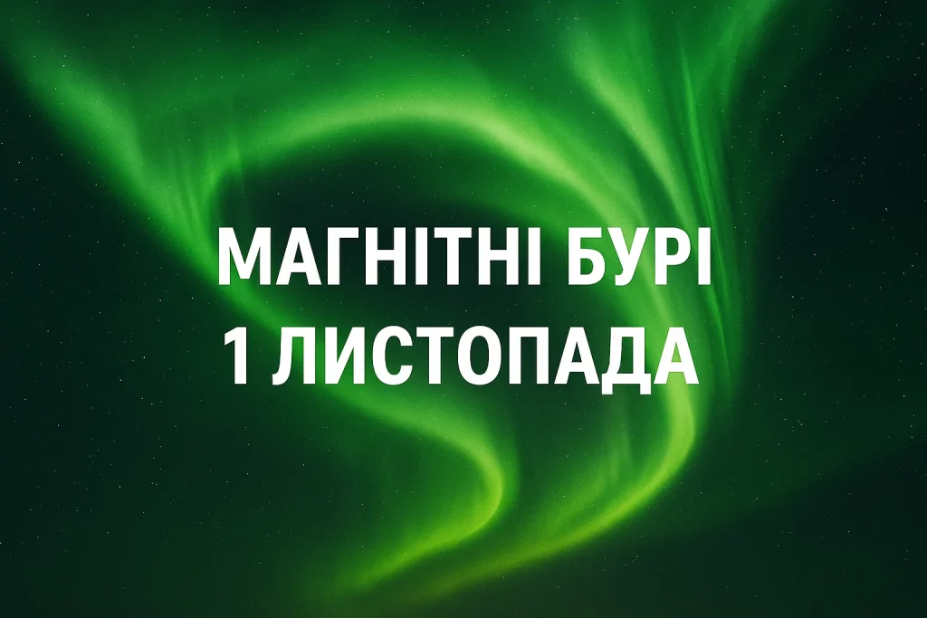 Прогноз магнітних бур 1 листопада: як сонячна активність вплине на самопочуття магнітні бурі 1 листопада