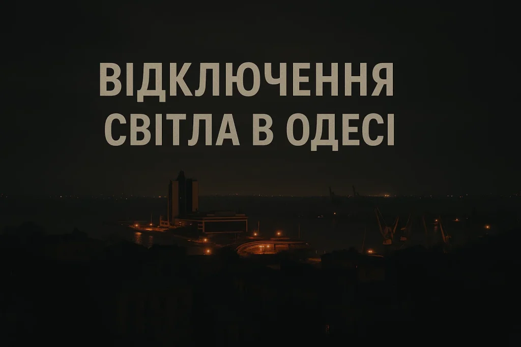 Відключення світла в Одесі 29 жовтня: графік робіт по районах Відключення світла в Одесі 29 жовтня: адреси і час