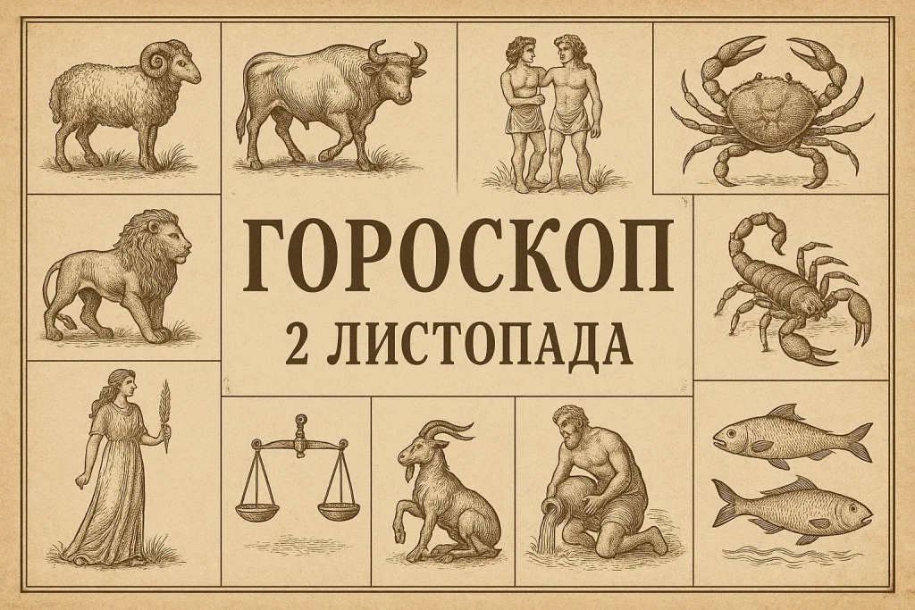 Астрологічний гороскоп на 2 листопада 2025 року: детальний прогноз для всіх знаків зодіаку Гороскоп на 2 листопада: день рішень і нових початків