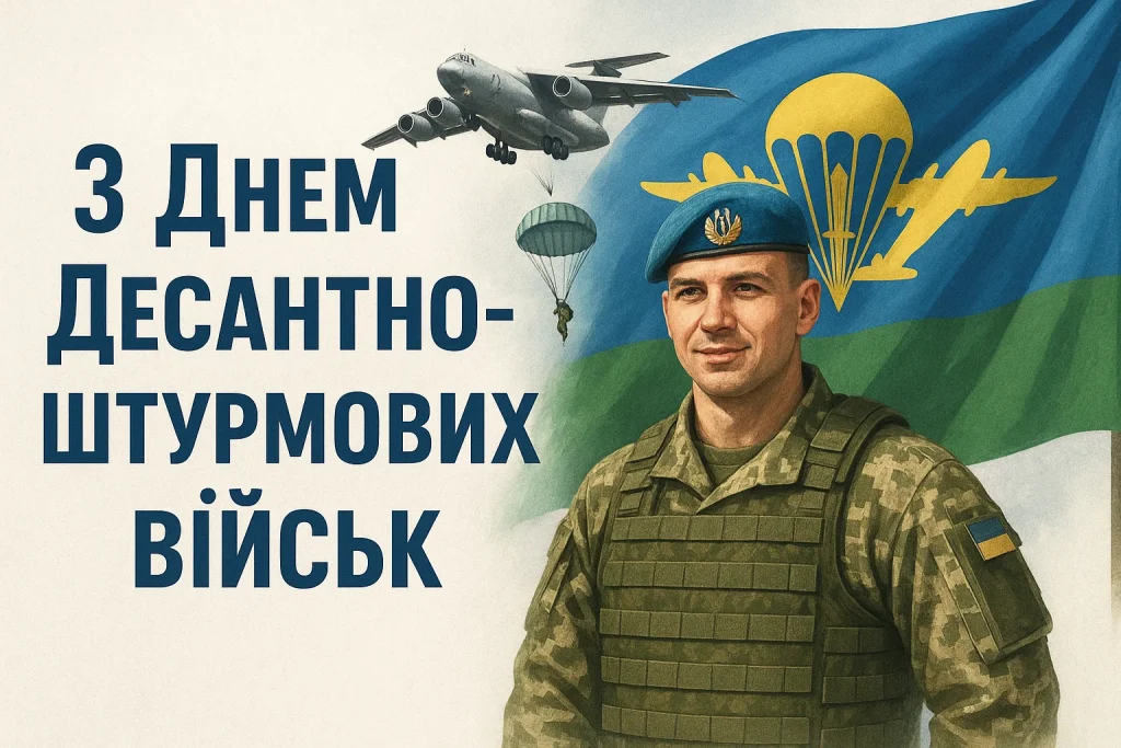 День Десантно-штурмових військ України: привітання