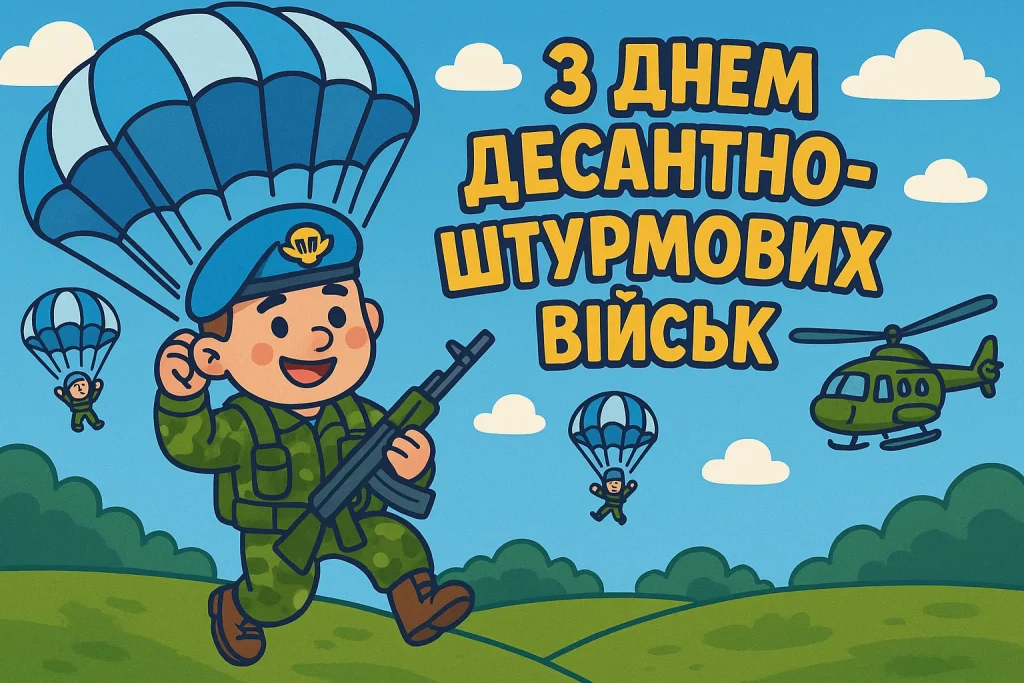 День Десантно-штурмових військ України: привітання