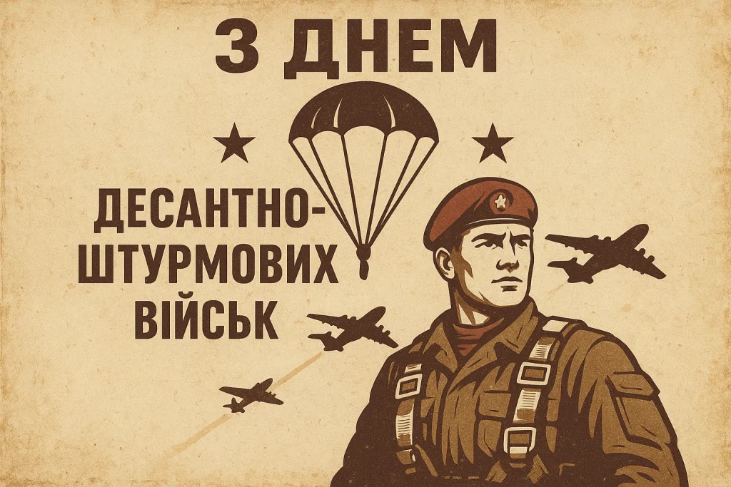 День Десантно-штурмових військ України: привітання