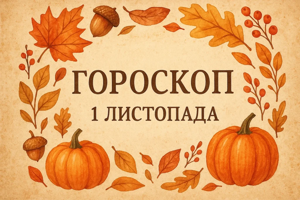 Гороскоп на 1 листопада: день інтуїції й несподіванок
