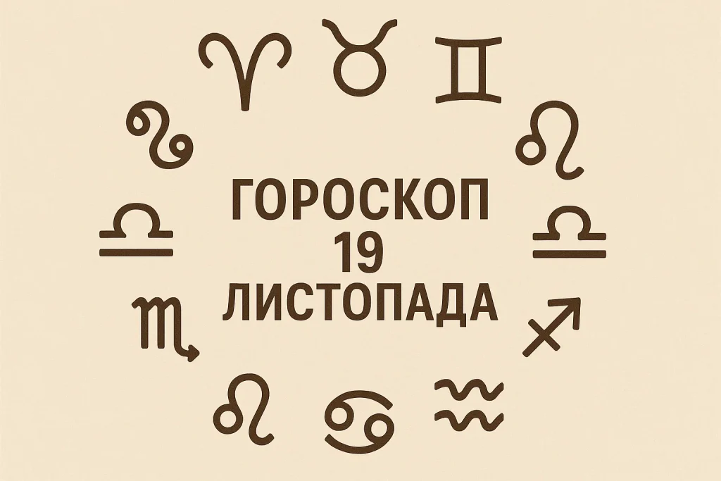 Гороскоп на 19 листопада для всіх знаків Зодіаку: детальний прогноз та поради дня Гороскоп 19 листопада: точний прогноз для всіх знаків