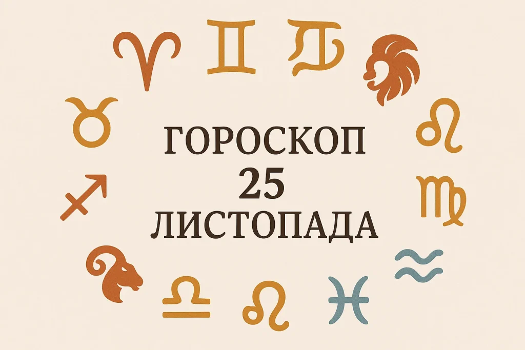 Гороскоп на 25 листопада: точні пророцтва для всіх знаків