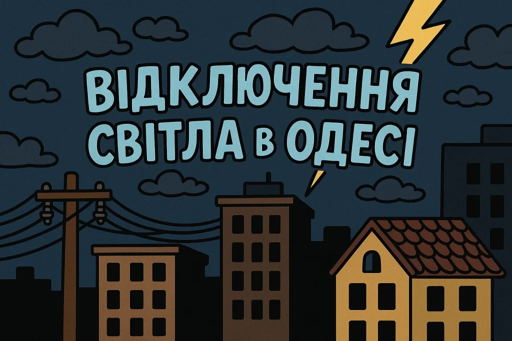 Відключення світла в Одесі 14 листопада
