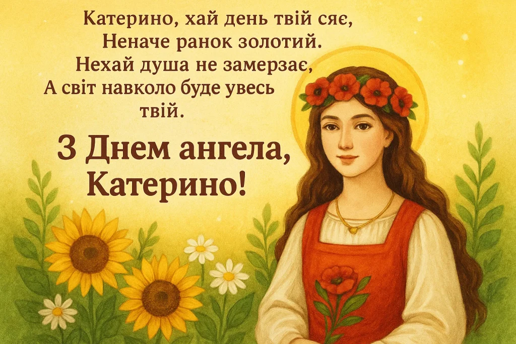 Іменини День ангела Катерини 2025