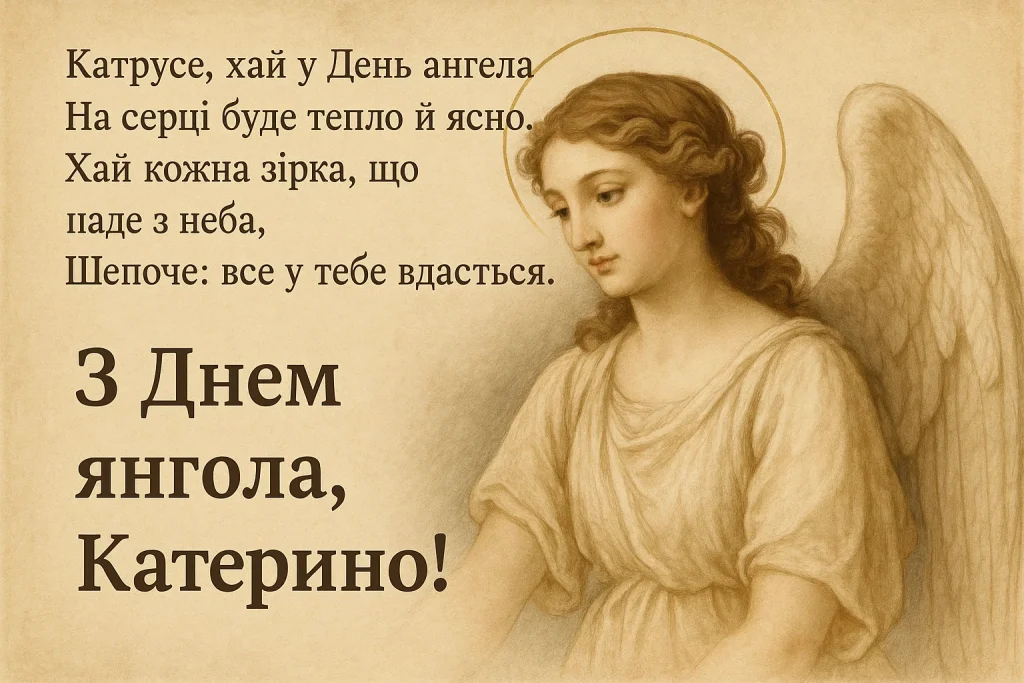 Іменини День ангела Катерини 2025