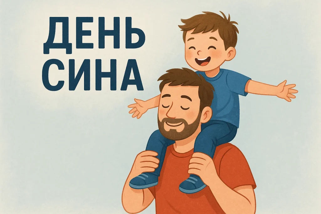 Картинки й красиві привітання з Днем сина 2025