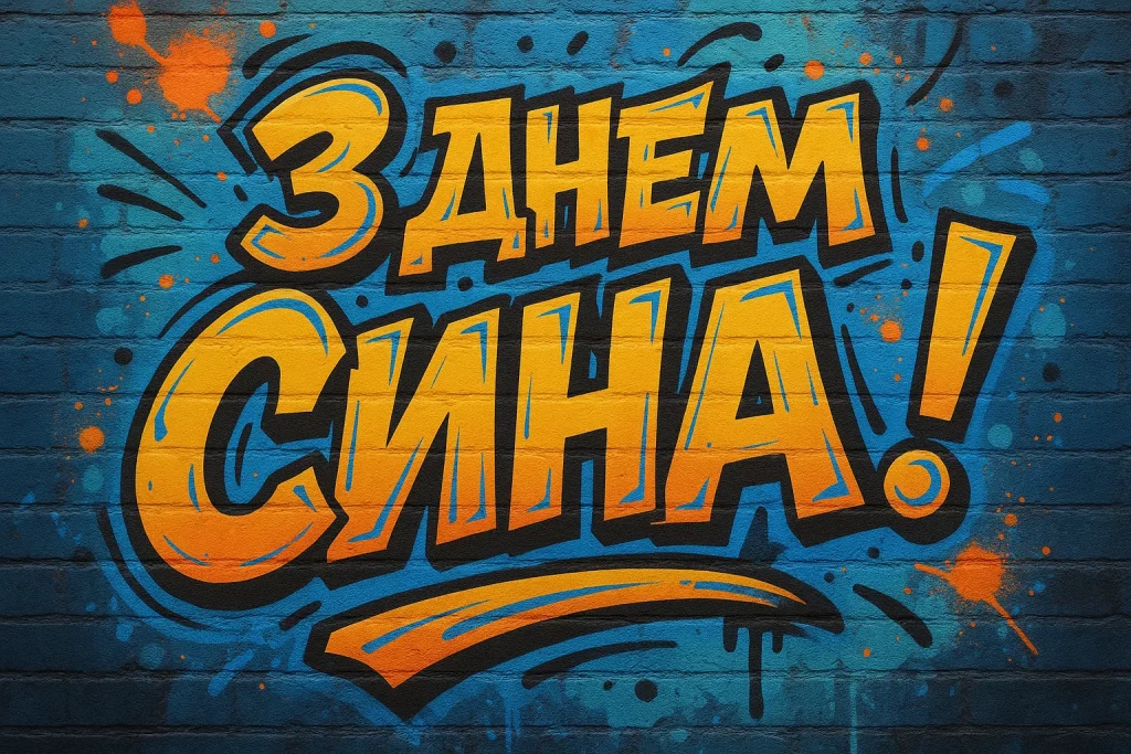 Картинки й красиві привітання з Днем сина 2025