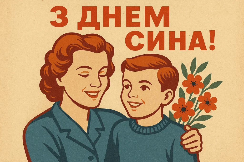 Картинки й красиві привітання з Днем сина 2025