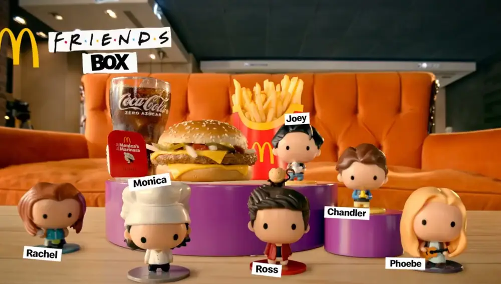 Колекція «Друзів» у McDonald’s: дата старту та фігурки 2025