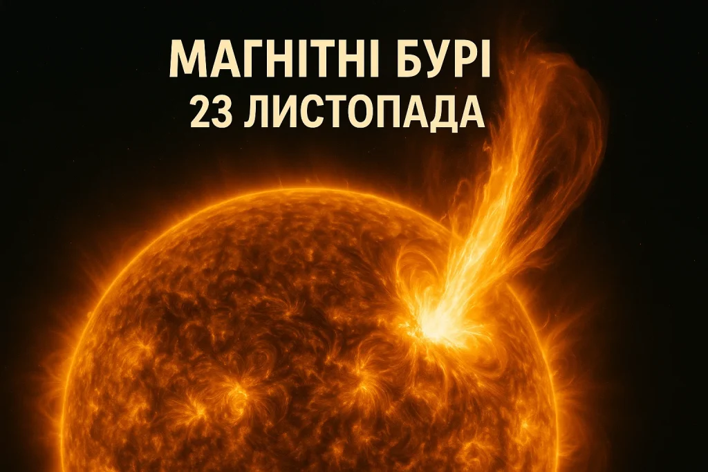 Магнітні бурі 23 листопада: що чекати українцям