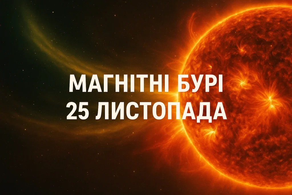 Магнітні бурі 25 листопада: чого чекати українцям