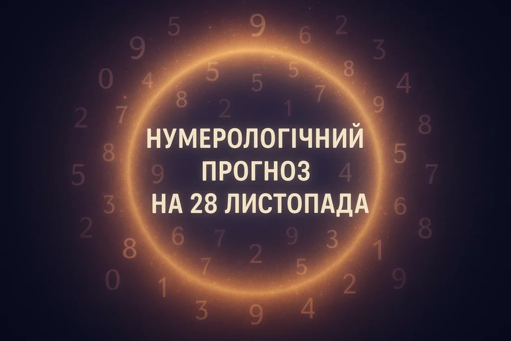 Нумерологічний прогноз на 28 листопада: день змін і рішень