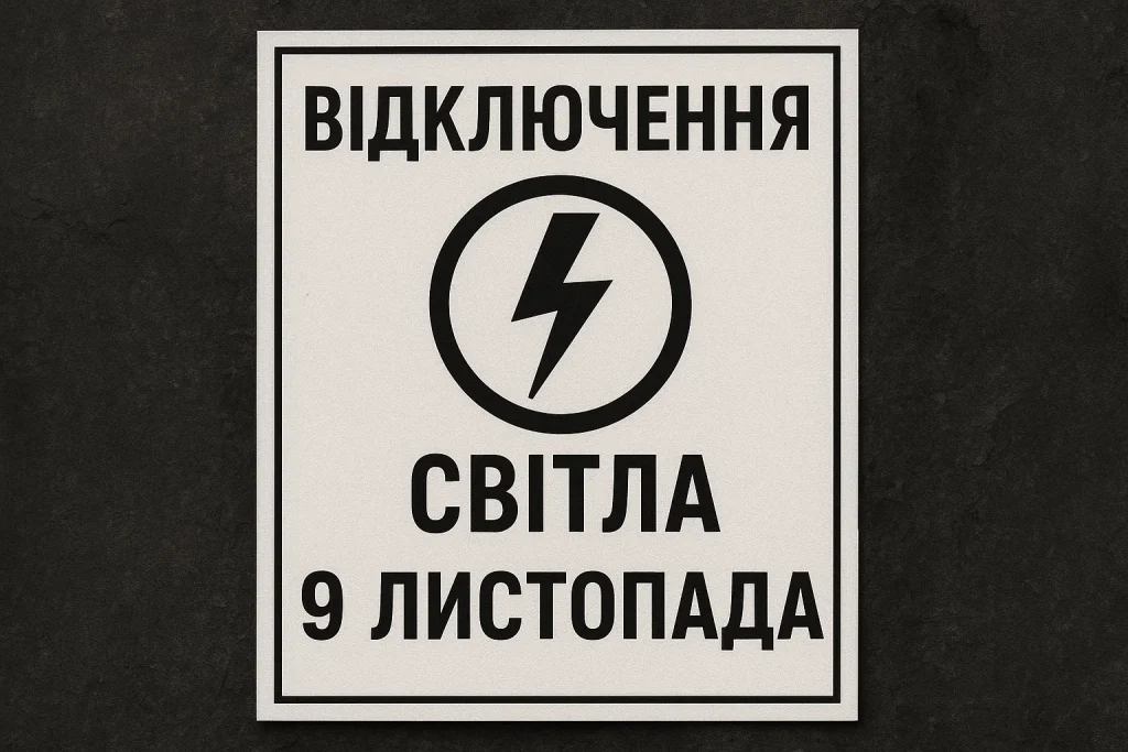 Погодинні відключення 9 листопада: графіки 2–4 черги, обмеження для бізнесу Гороскоп на 9 листопада: що приготували зірки всім знакам