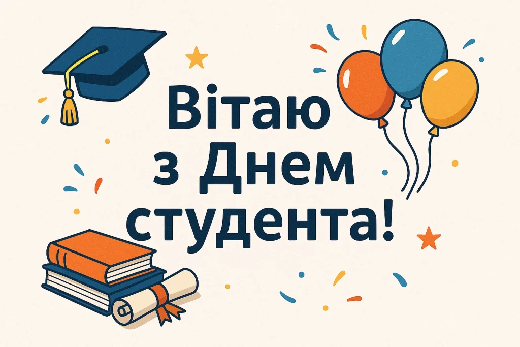 Картинки і привітання з Днем студента: найкраща добірка