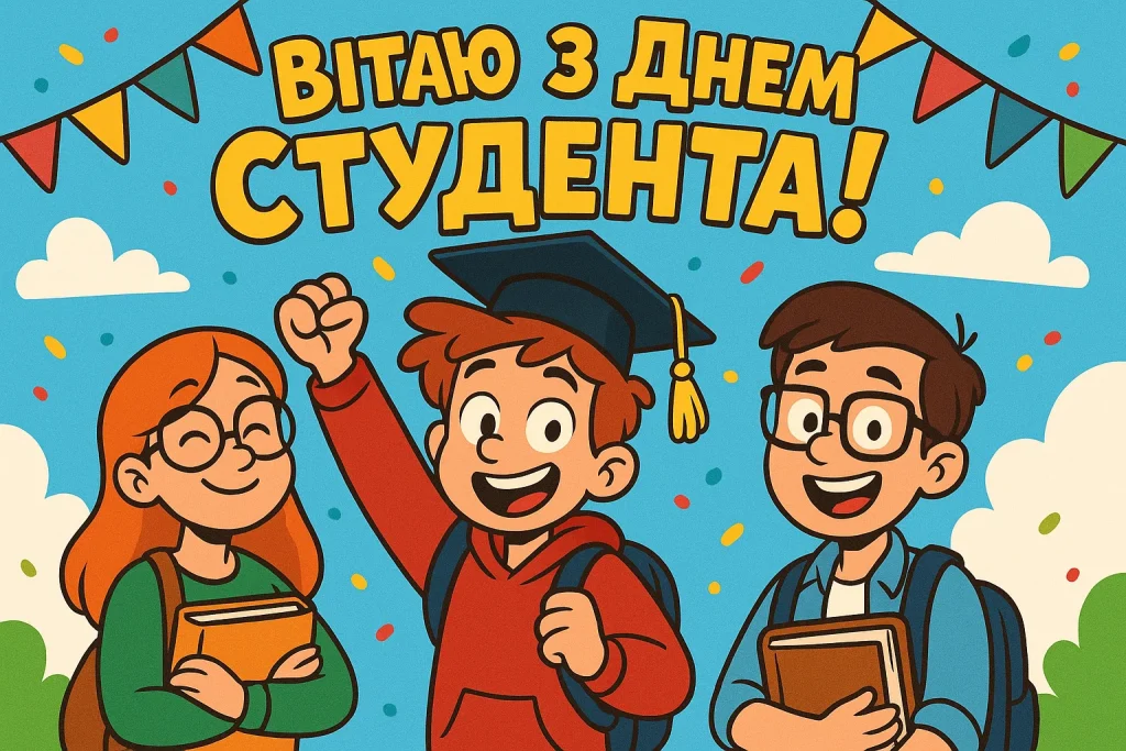 Картинки і привітання з Днем студента: найкраща добірка