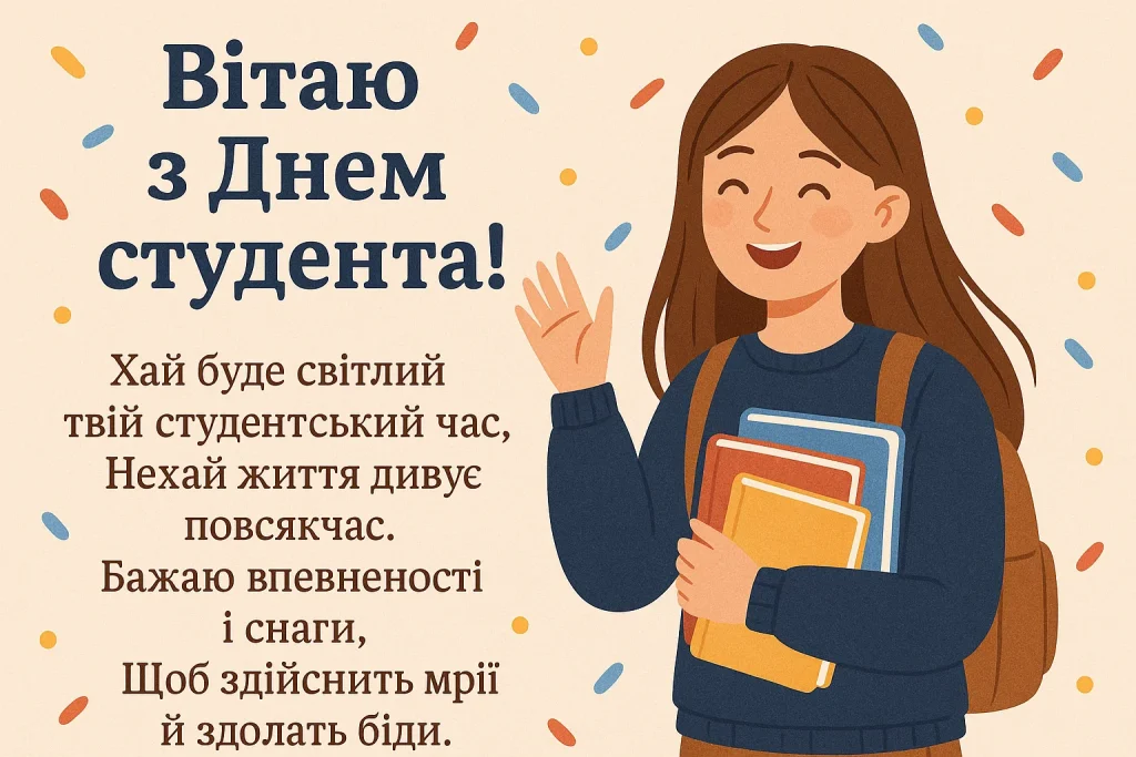 Картинки і привітання з Днем студента: найкраща добірка