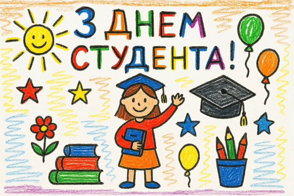 Картинки і привітання з Днем студента: найкраща добірка