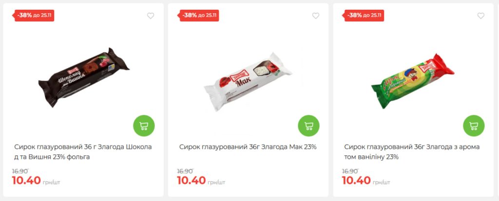 АТБ Тиждень суперцін: знижки до 55% з 19 по 25 листопада