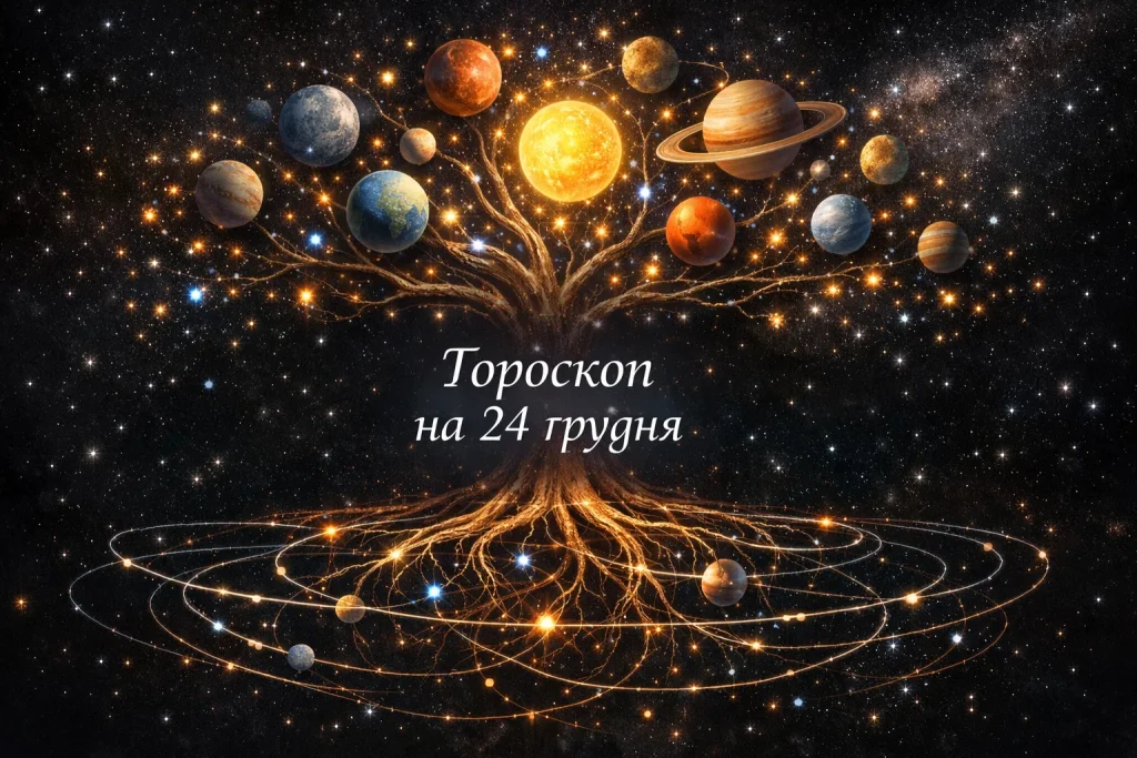 Гороскоп на 24 грудня для всіх знаків зодіаку