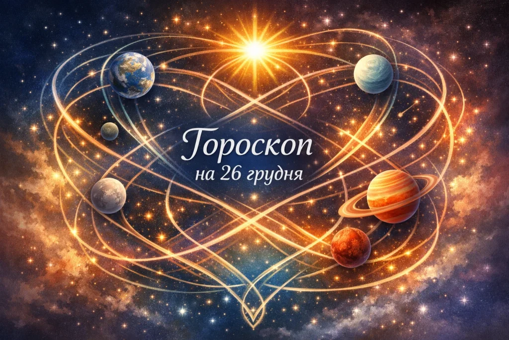 Гороскоп на 26 грудня для всіх знаків зодіаку