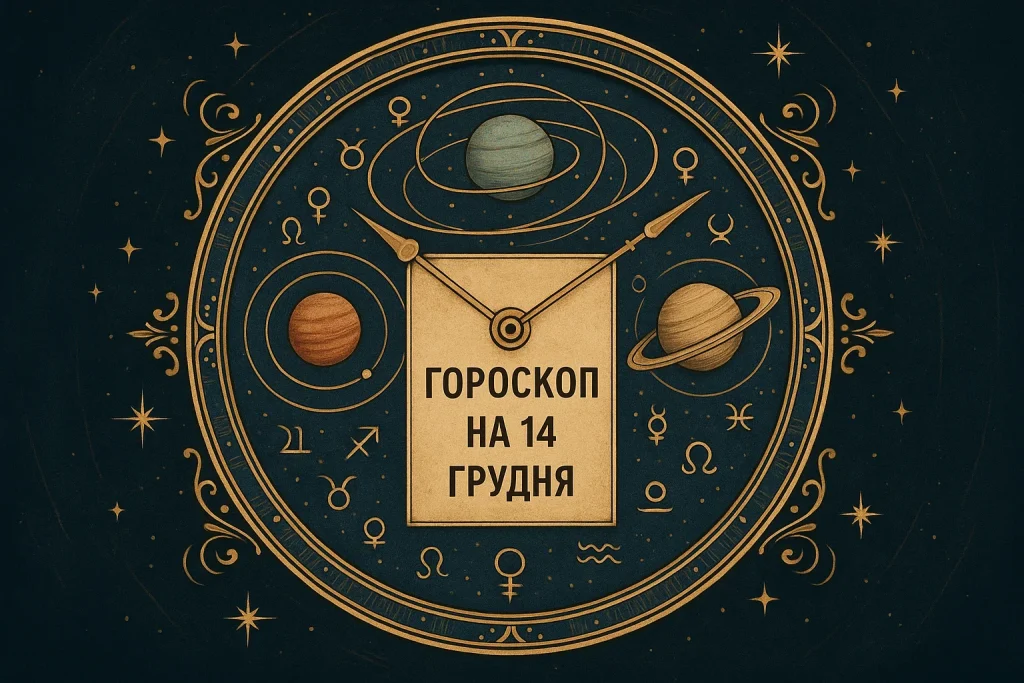 Гороскоп на 14 грудня для всіх знаків зодіаку: настрій дня Гороскоп на 14 грудня: прогноз для всіх знаків