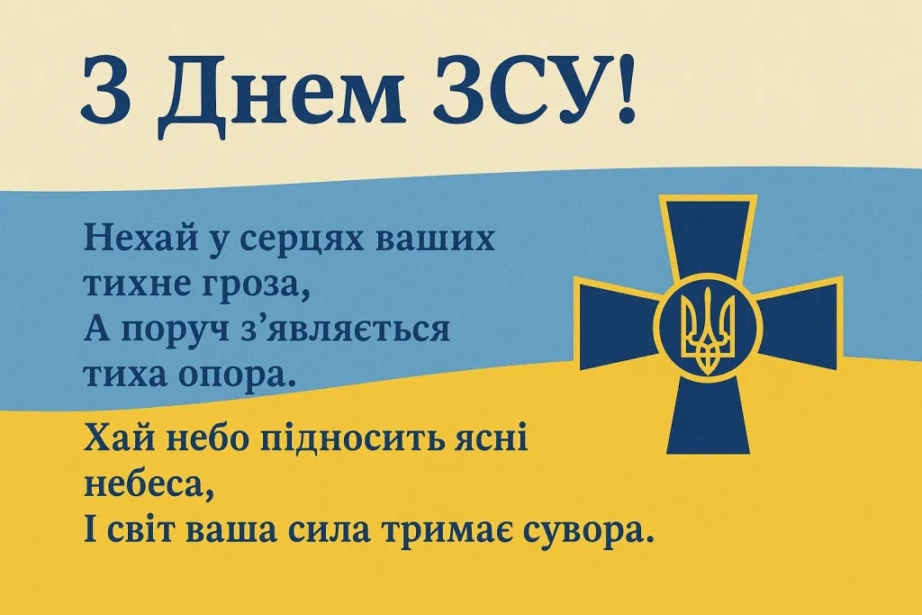Привітання й картинки до Дня ЗСУ: найкращі варіанти