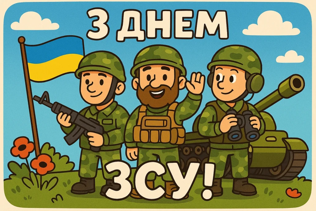 Привітання й картинки до Дня ЗСУ: найкращі варіанти