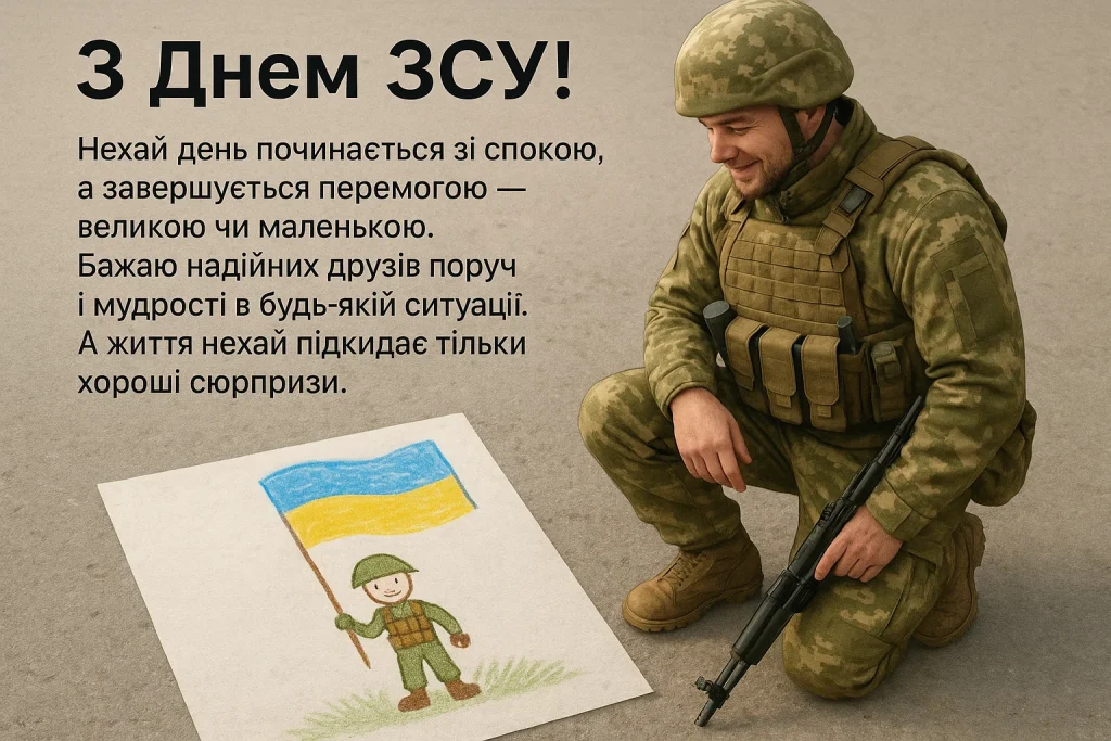 Привітання й картинки до Дня ЗСУ: найкращі варіанти
