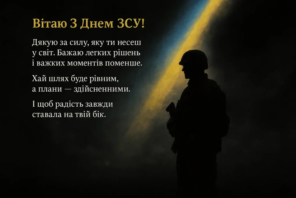 Привітання й картинки до Дня ЗСУ: найкращі варіанти