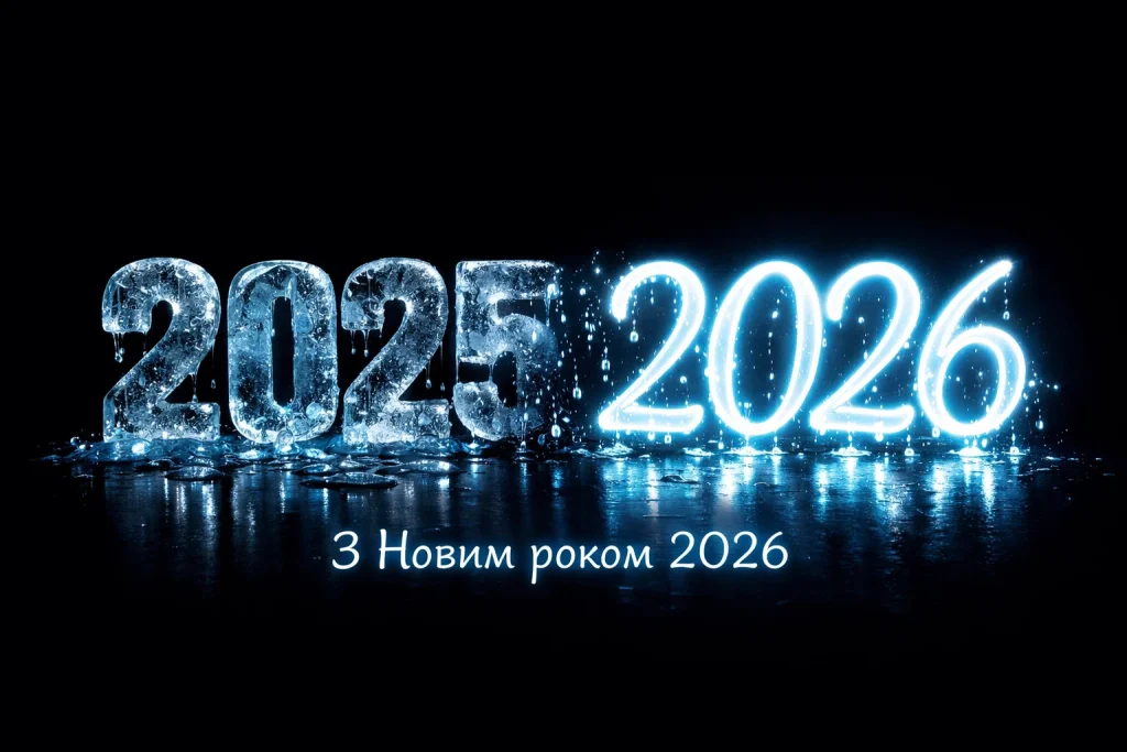 Картинки й красиві привітання з Новим роком 2026