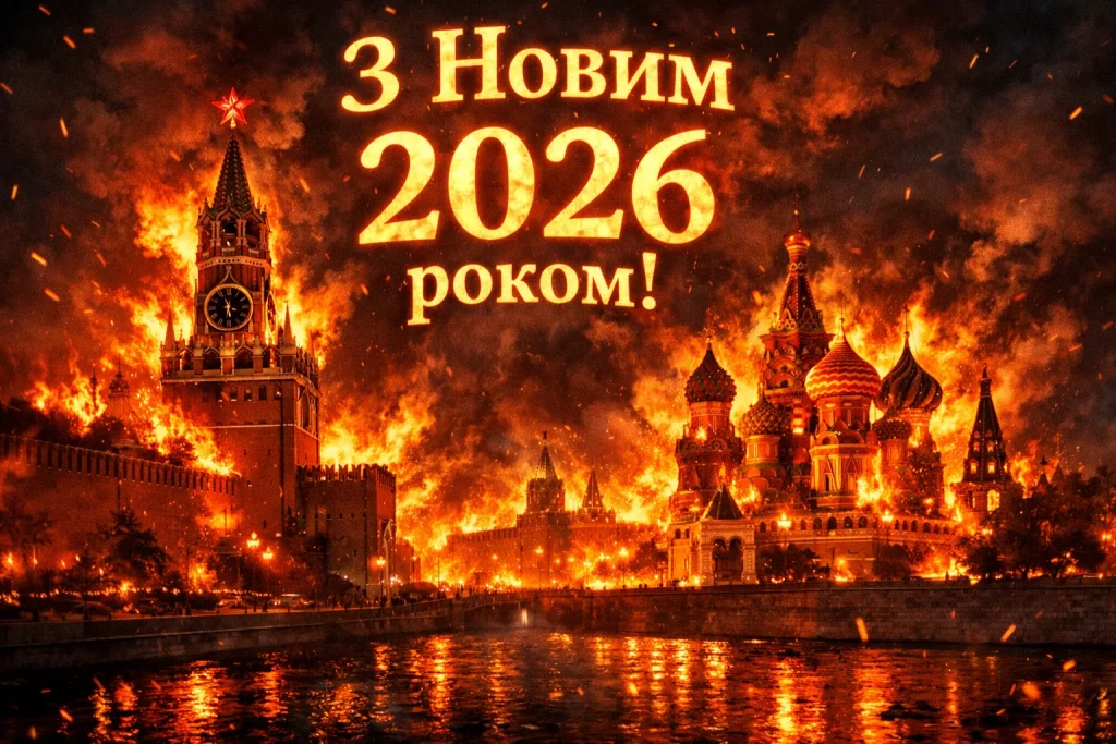 Картинки й красиві привітання з Новим роком 2026