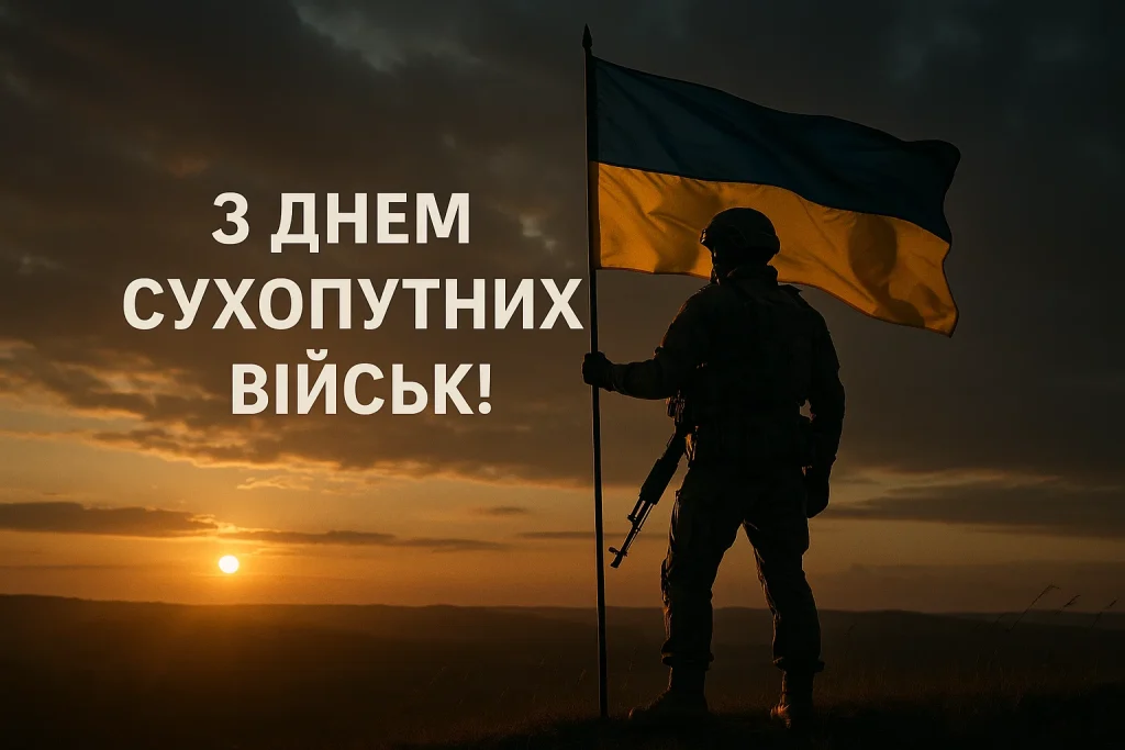 Привітання й картинки до Дня Сухопутних військ України