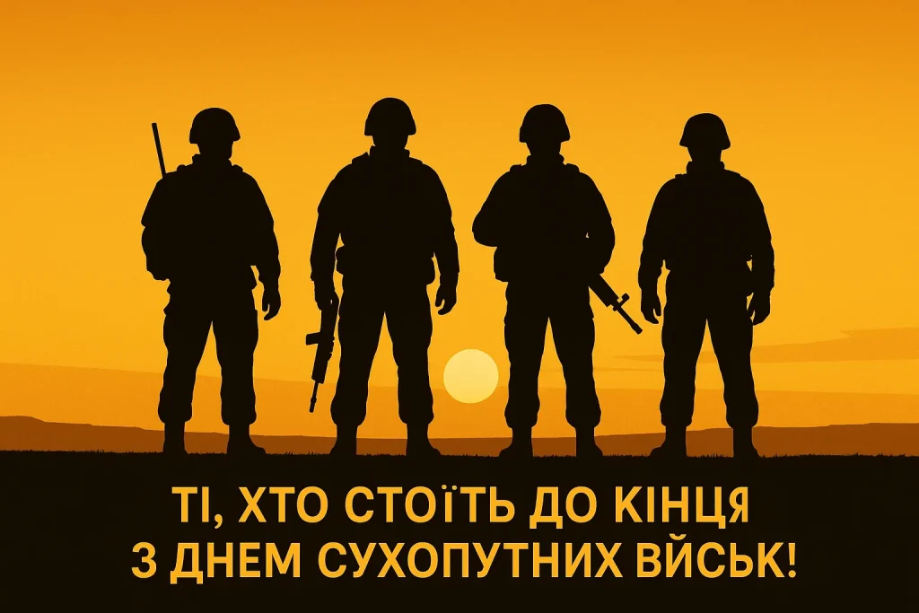 Привітання й картинки до Дня Сухопутних військ України