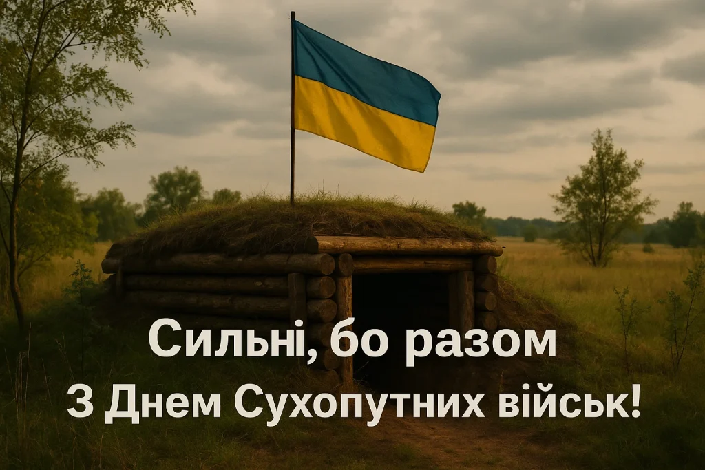 Привітання й картинки до Дня Сухопутних військ України