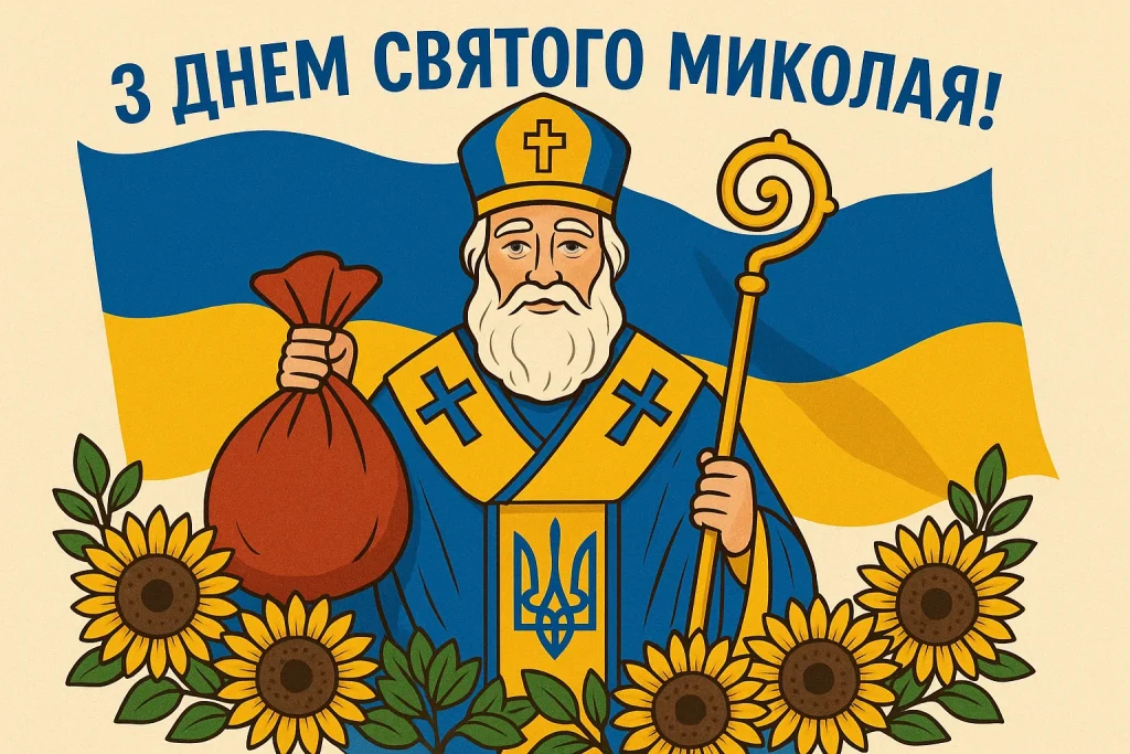 Картинки та красиві привітання з Днем Святого Миколая 2025
