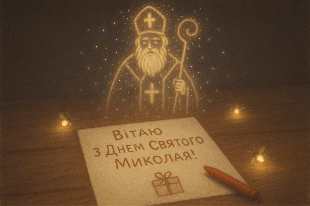 Картинки та красиві привітання з Днем Святого Миколая 2025